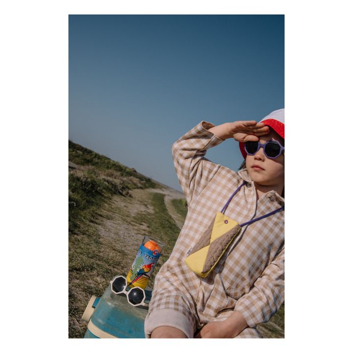 Occhiali da sole e Pochette YEYE X Mini Kyomo | Viola- Immagine del prodotto n°5
