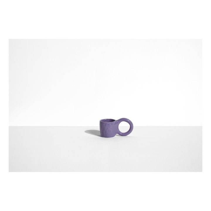 Donut Espresso Cups, Pia Chevalier - Set of 2 | Purple- Product image n°2