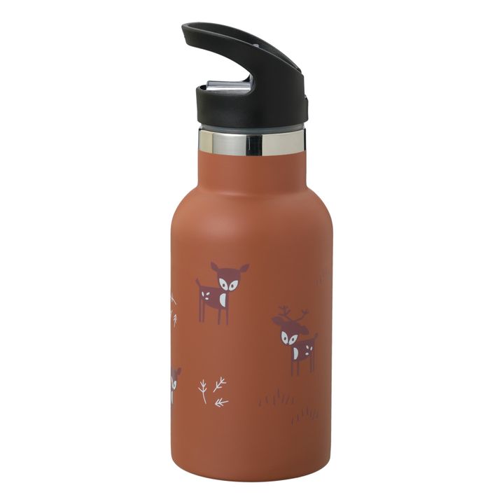 Trinkflasche 350 ml Hirsch | Braun Changierend- Produktbild Nr. 1