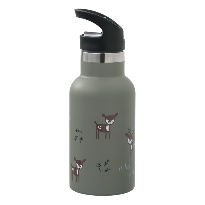 Deer Water Bottle - 350 ml | Verde militare- Immagine del prodotto n°1