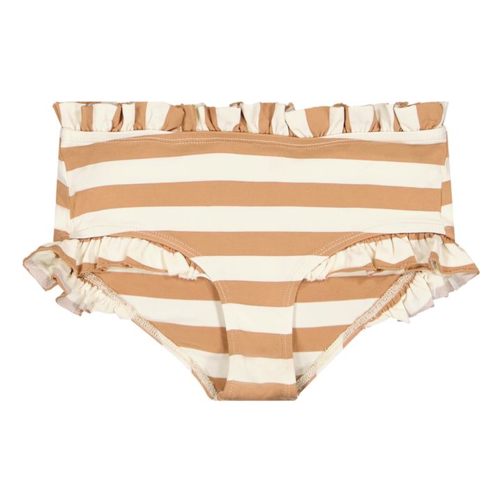 Nevada Recycled Polyamide Bikini Bottoms Ochre- Product image n°0
