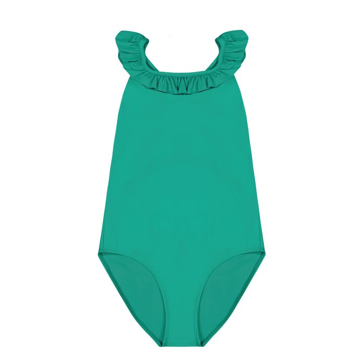 Alba Recycled Polyamide Swimsuit | Verde- Immagine del prodotto n°0