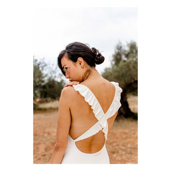 Allegra Recycled Polyamide Swimsuit - Women’s Collection | Ecru- Product image n°6