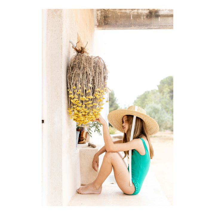Lexy Recycled Polyamide Swimsuit | Green- Product image n°2