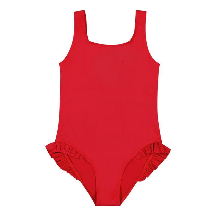 Lexy Recycled Polyamide Swimsuit Red- Product image n°0