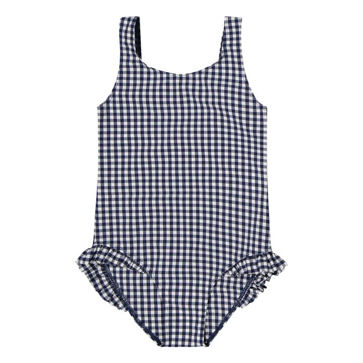 Lexy Recycled Polyamide Swimsuit Blue- Product image n°0