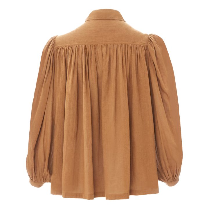 Jaipur Cotton Crepe Shirt Karamel- Produktbild Nr. 1