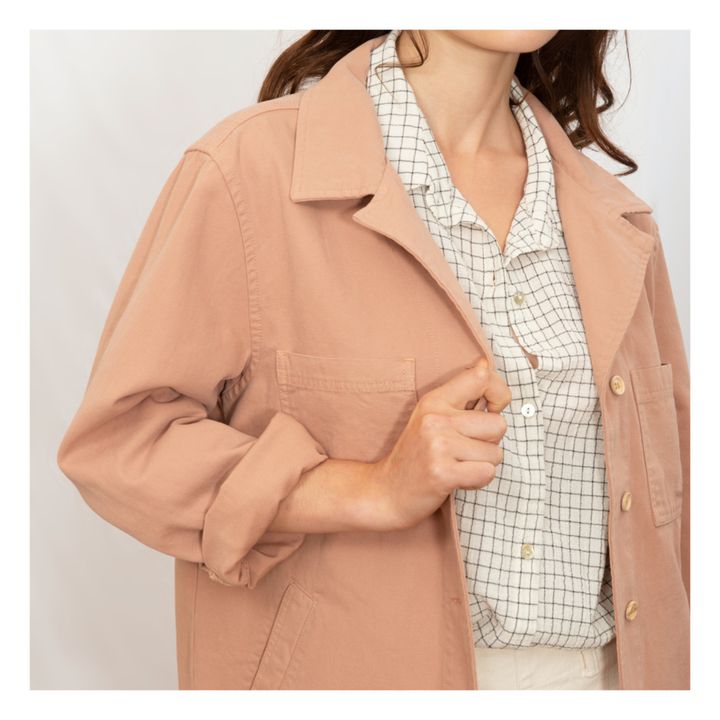 Chaqueta - Colección Mujer - Rosa Viejo- Imagen del producto n°2