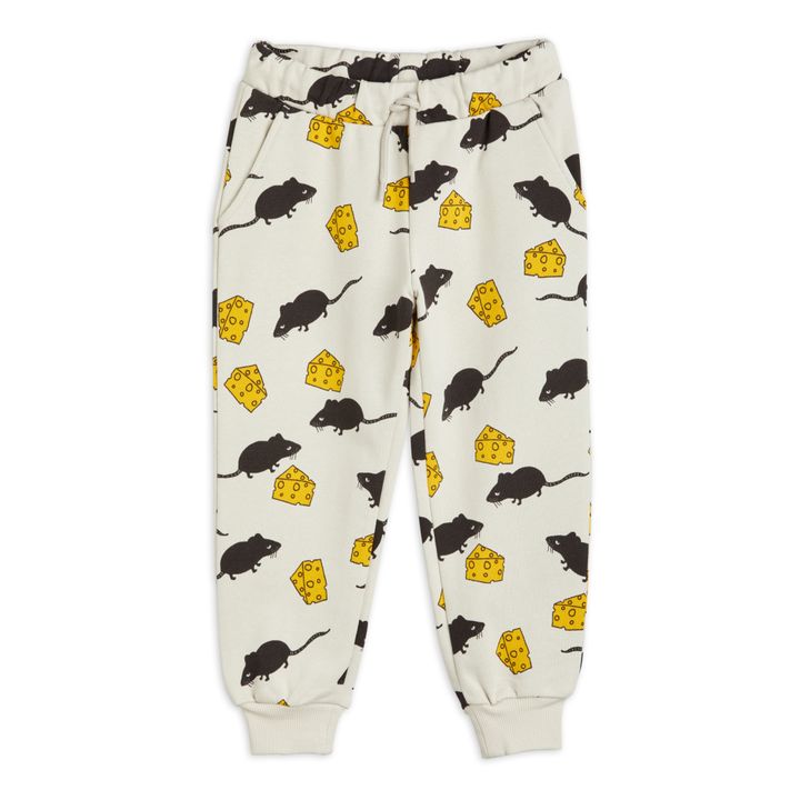 Organic Cotton Mouse Joggers Gris Claro- Imagen del producto n°0