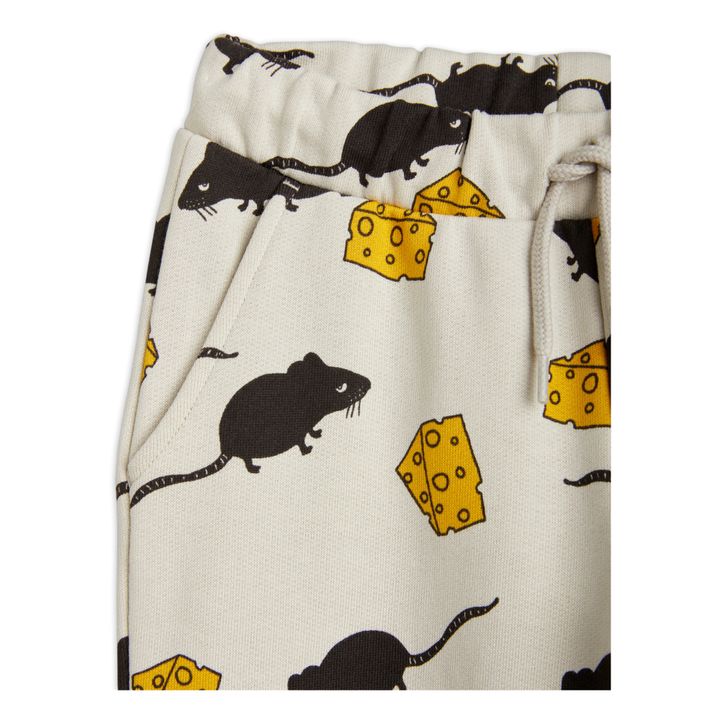 Organic Cotton Mouse Joggers Gris Claro- Imagen del producto n°2