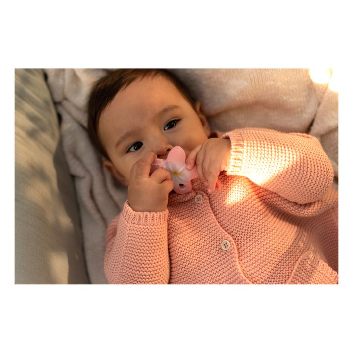 Jouet de dentition Bella la Fleur | Rose- Image produit n°5