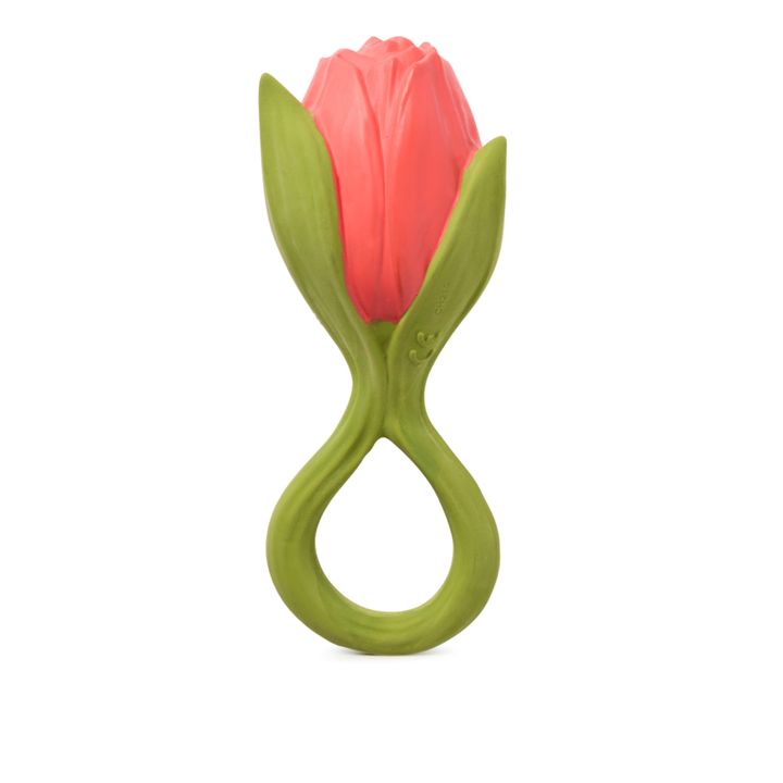 Jouet de dentition Tulipe | Rouge- Image produit n°3