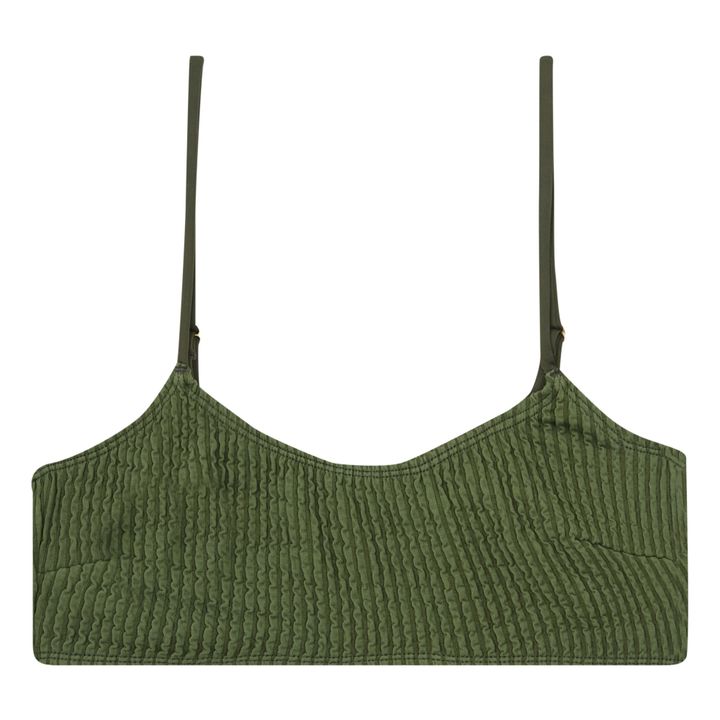 Top de bikini Alia Verde Kaki- Imagen del producto n°0