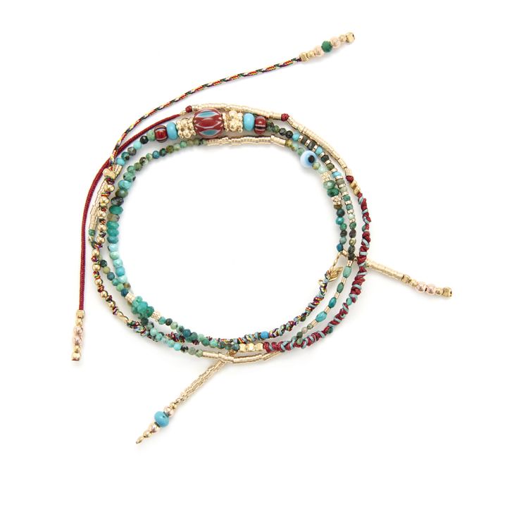 Africa Charm Bracelet | Blu- Immagine del prodotto n°0
