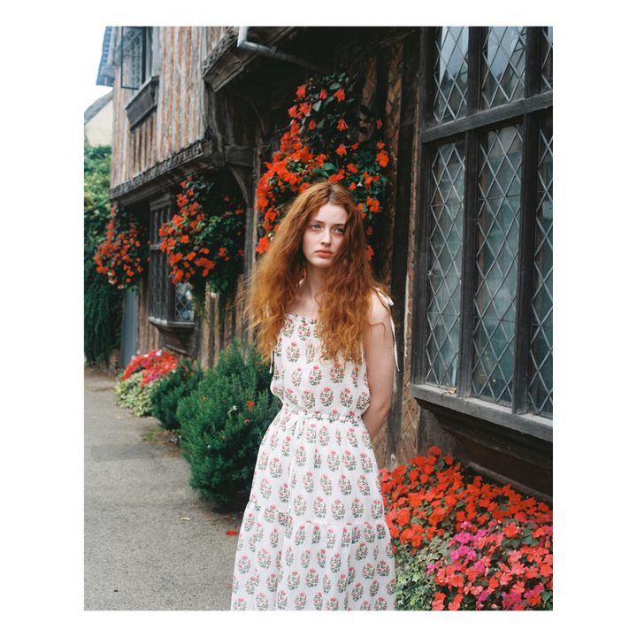 Robe Boston Lin Ecru- Image produit n°1