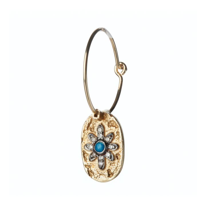 Pendientes Nais | Azul Turquesa- Imagen del producto n°0