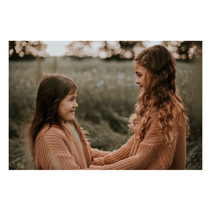 Chunky Organic Cotton Jumper | Dusty Pink- Product image n°2