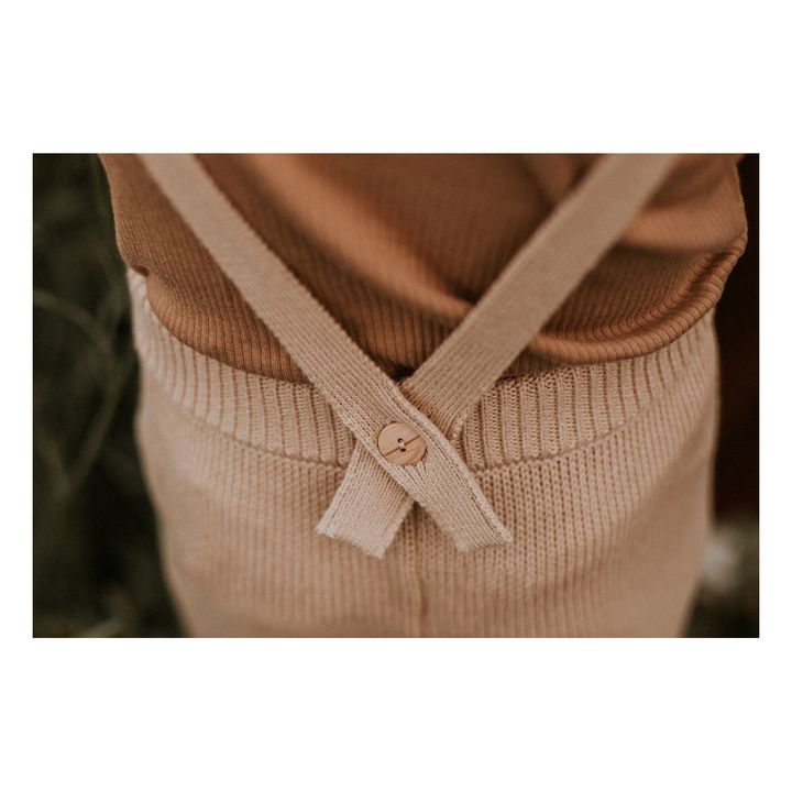Strickhose aus Bio-Baumwolle | Beige- Produktbild Nr. 7