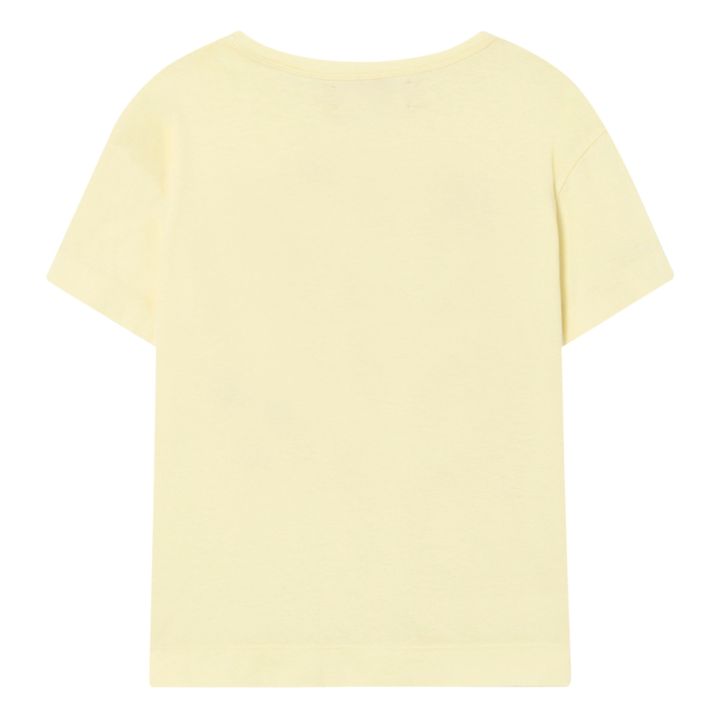 T-shirt Rooster Jaune pâle- Image produit n°1