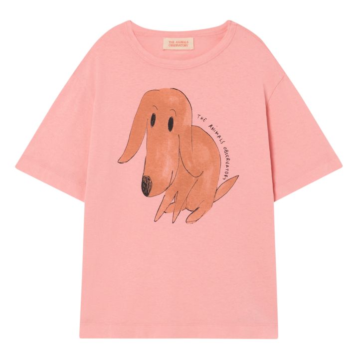 Rooster Oversize T-Shirt Pink- Product image n°0