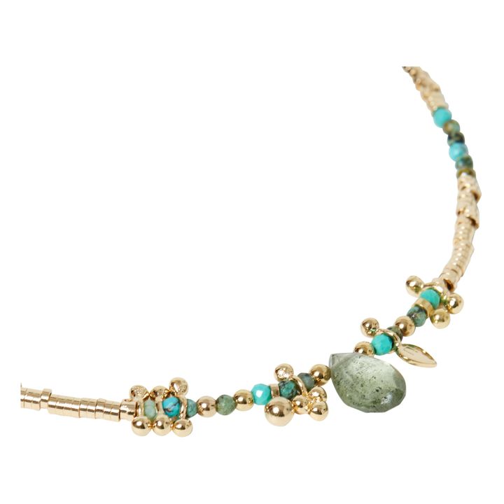 Romane V2 XL Turquoise Necklace | Türkis- Produktbild Nr. 3