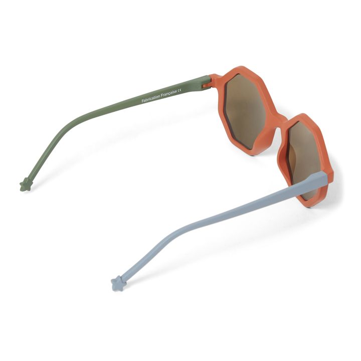 Lunettes de Soleil Tricolore | Terracotta- Image produit n°4