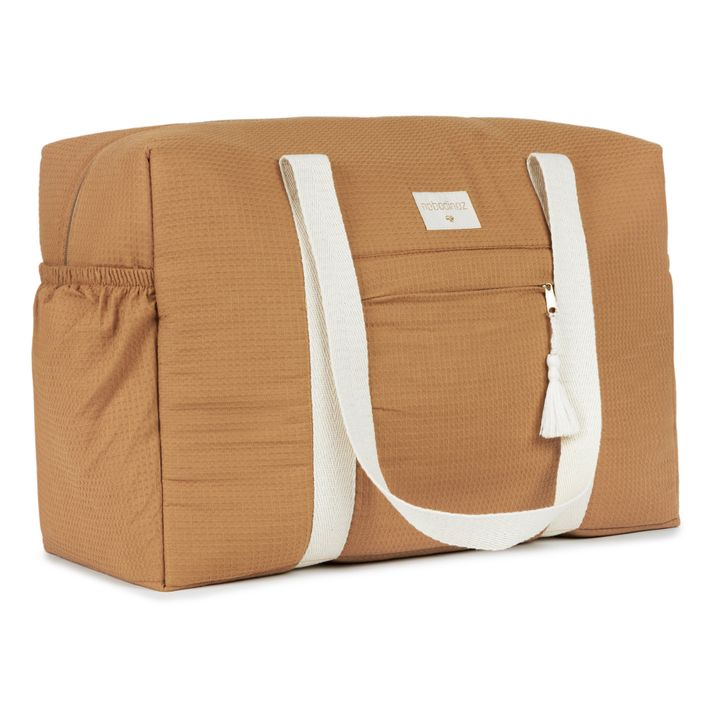 Sac de maternité Opéra en coton bio Caramel- Image produit n°4