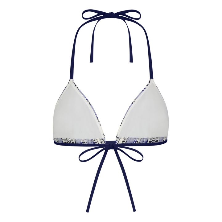 Neela Triangle Bikini Top Blue- Product image n°2