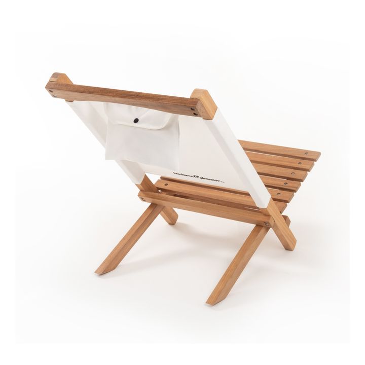 Chaise pliable | Blanc- Image produit n°2