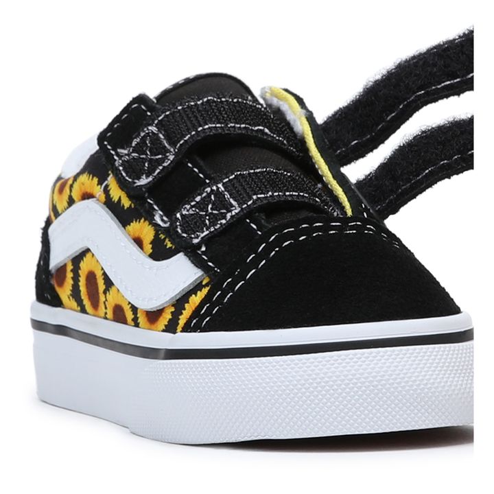 Zapatillas con velcro Old Skool Girasoles | Negro- Imagen del producto n°6