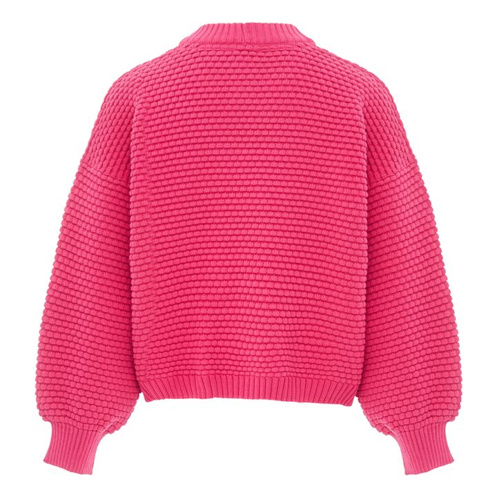Pull Bubble Coton Bio | Rose- Image produit n°1