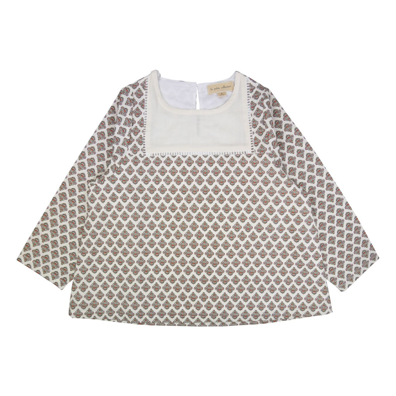 Liberty Scale Blouse | Ecru- Product image n°0