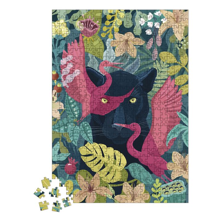 Puzzle Mystischer Panther - 500 Teile- Produktbild Nr. 0