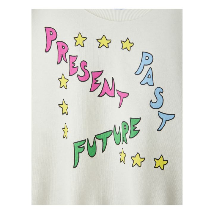 Organic Cotton Present Sweatshirt | Blanco- Imagen del producto n°1