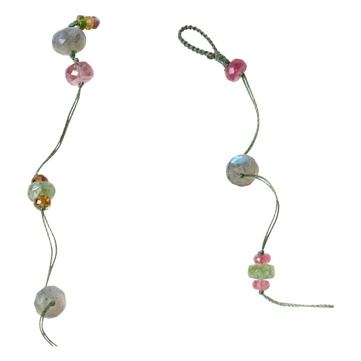 Laly Labradorite Tourmaline Necklace | Verde- Immagine del prodotto n°4