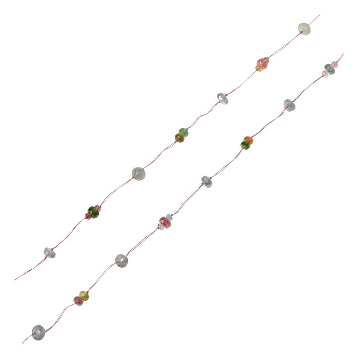 Laly Labradorite Tourmaline Necklace | Rosa- Immagine del prodotto n°2