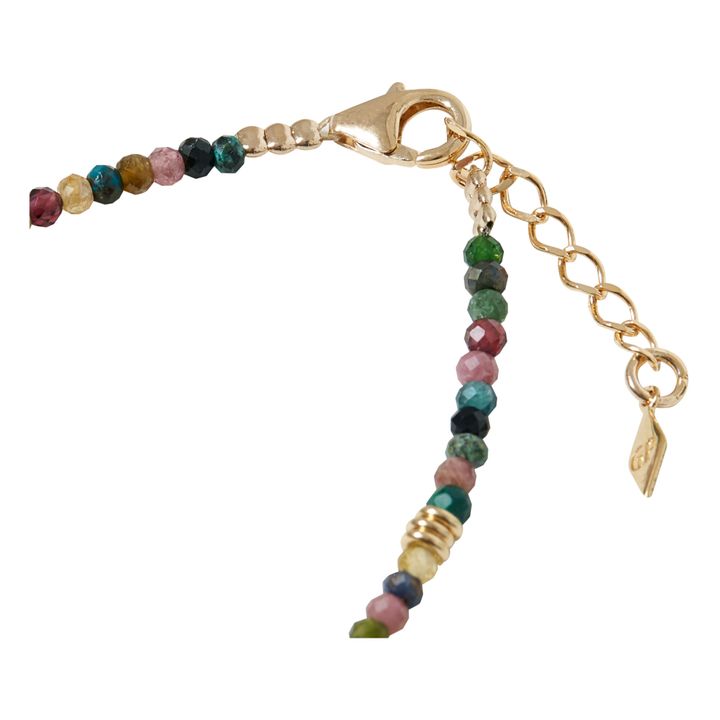 Bracelet Romane V6 Tourmalines | Doré- Image produit n°4
