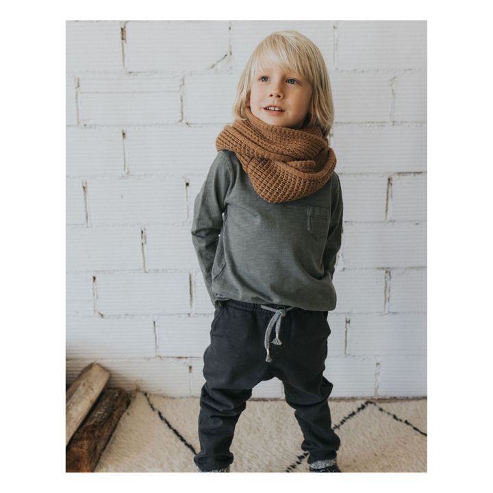 Organic Cotton Pocket T-shirt Gris- Imagen del producto n°1