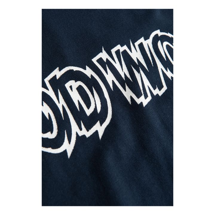 T-shirt Bobby Coton Bio Bleu marine- Image produit n°3