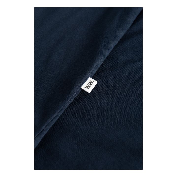 T-shirt Bobby Coton Bio Bleu marine- Image produit n°4