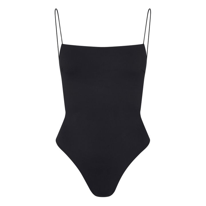 Thin Strap Swimsuit | Negro- Imagen del producto n°0