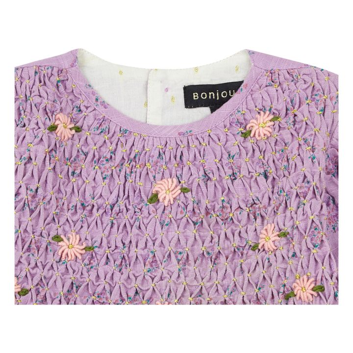 Smocked Blouse Malva- Imagen del producto n°3