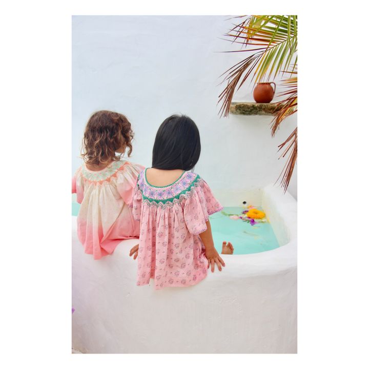 Blouse Butterfly | Rose pâle- Image produit n°1