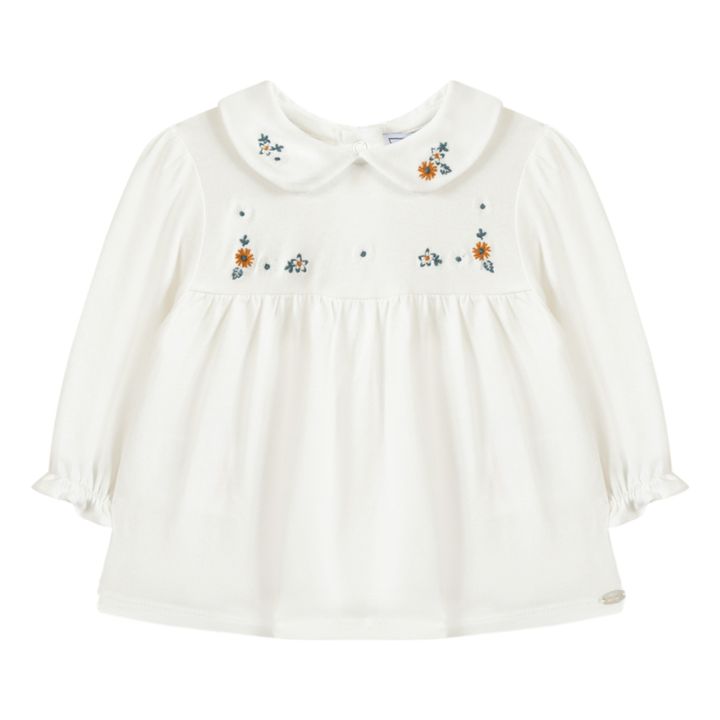 Embroidered T-shirt Crudo- Imagen del producto n°0
