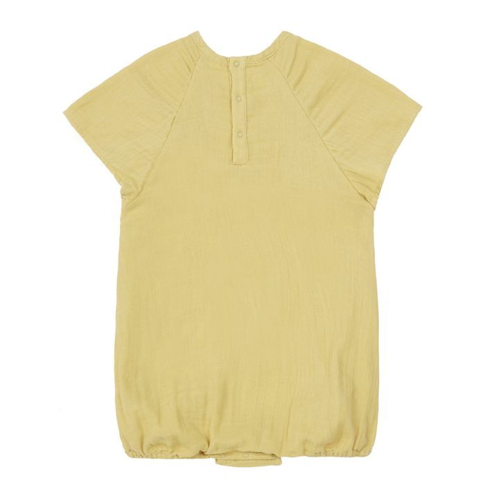Organic Cotton Hive Romper Beige- Produktbild Nr. 1