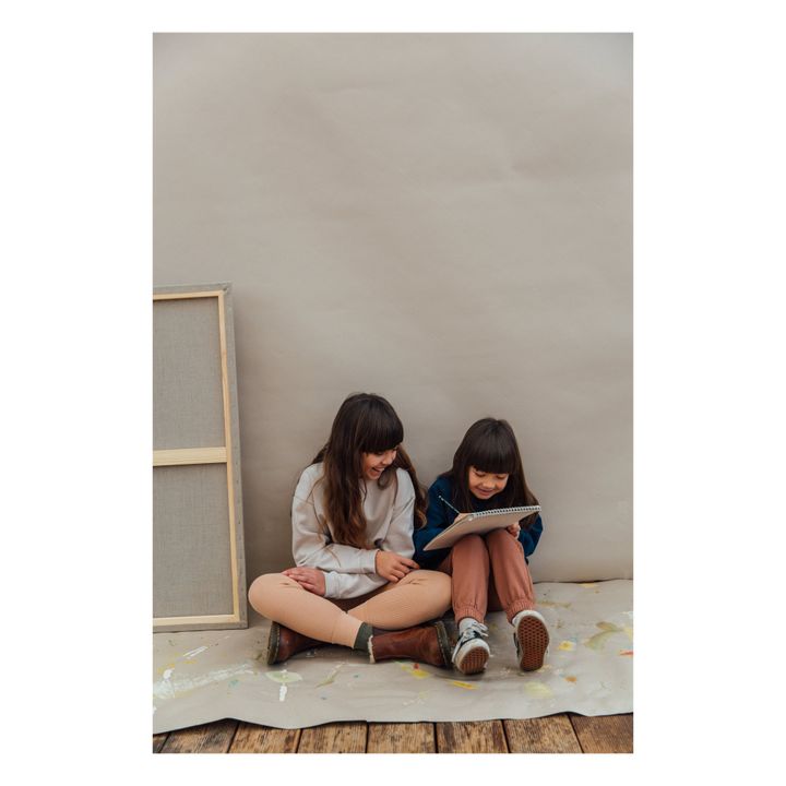 Malo Organic Cotton Sweatshirt | Ecru- Product image n°3