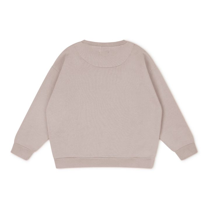 Malo Organic Cotton Sweatshirt | Ecru- Product image n°4