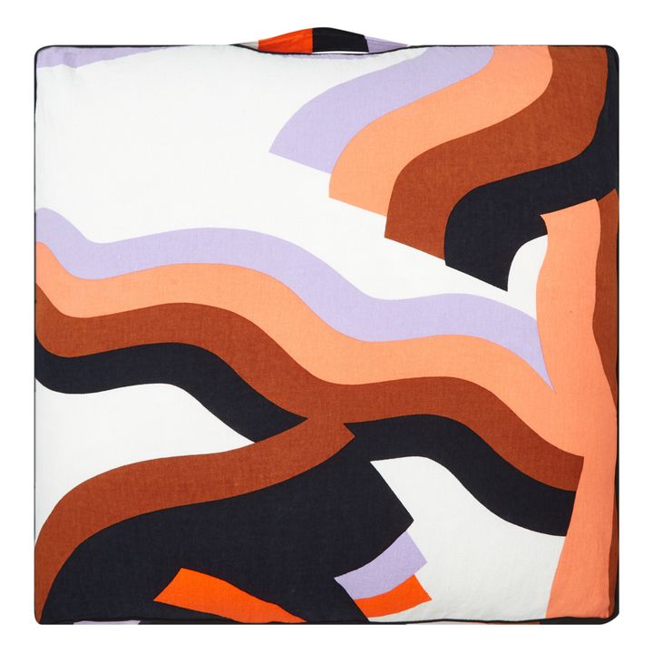 Baignade Floor Cushion Naranja- Imagen del producto n°0