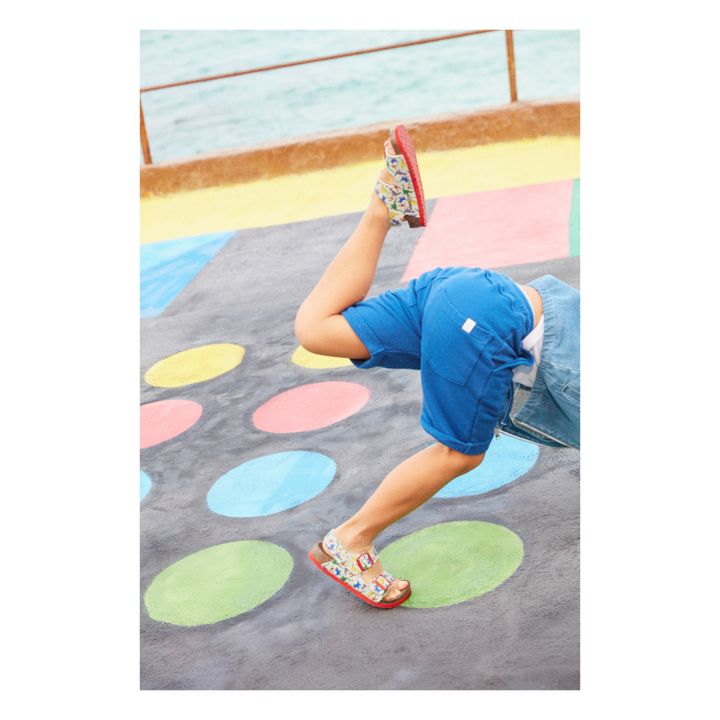 Sandales Scratchs Dinosaures Milano Blanc- Image produit n°3