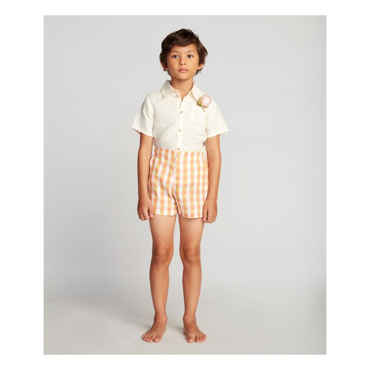 Chemise Lin | Ecru- Image produit n°1